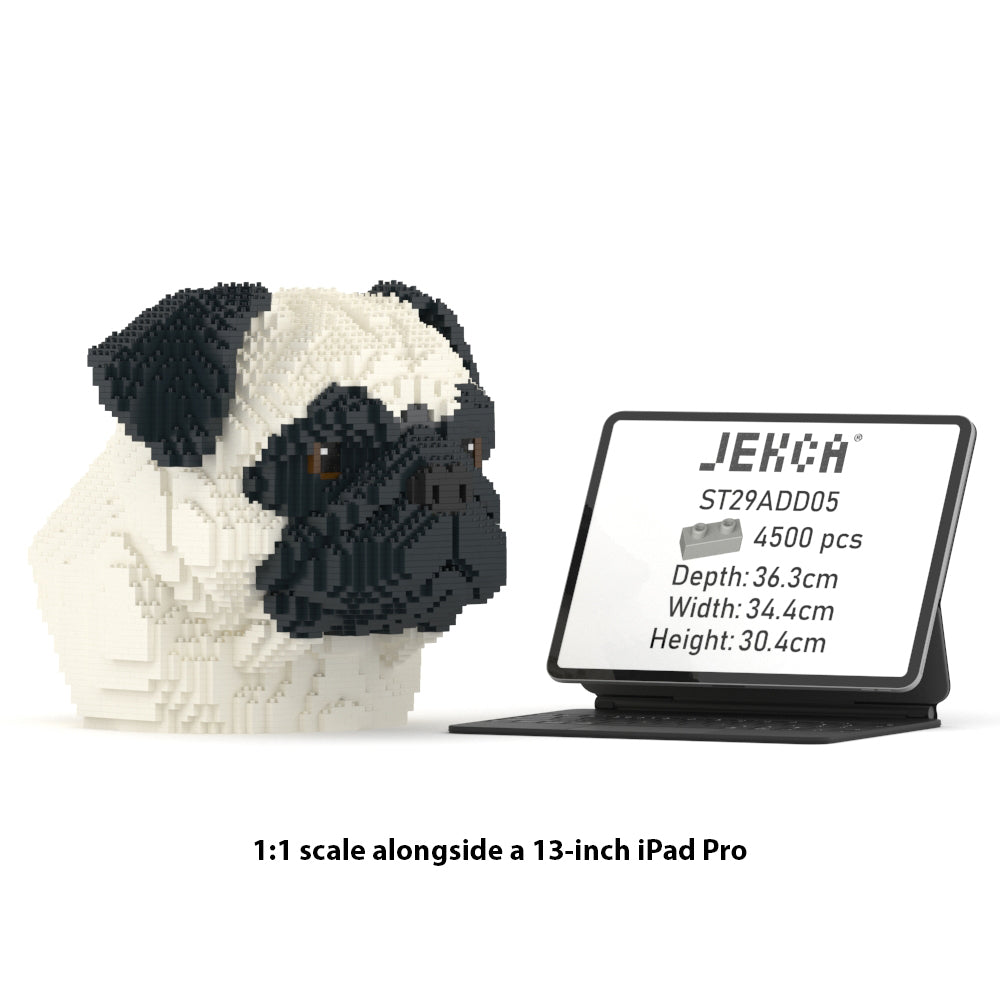 Pug Bust 01