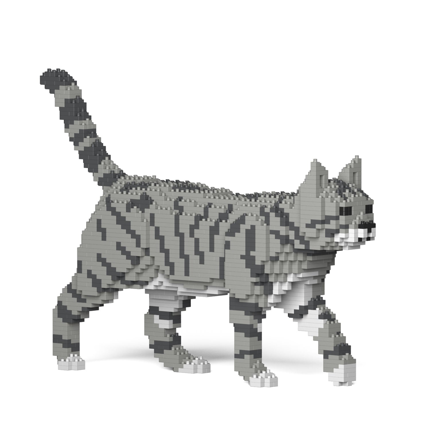 Grey Tabby Cat (Lighter)