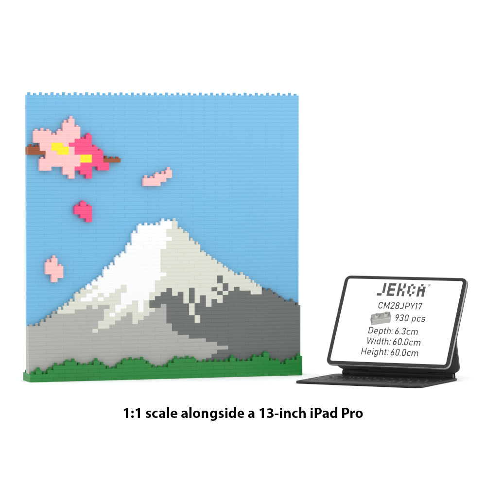 Mount Fuji Brick Painting 01