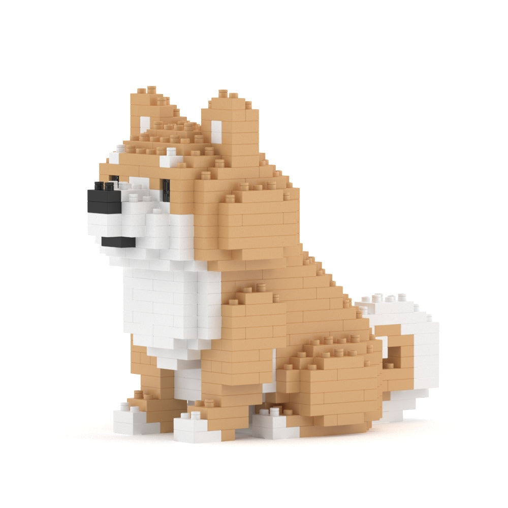 Shiba Inu Mini 01S | Plastic Building Blocks for Kidults | JEKCA