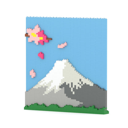 Mount Fuji Brick Painting 01